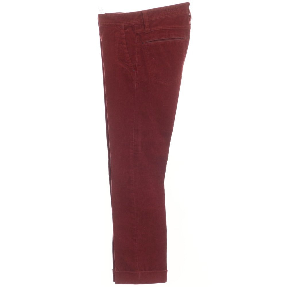 [Used] 23kuHOMME Cotton Corduroy Pants Wine Red [46] [Condition Rank B] ​​[Men&