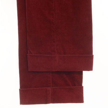 [Used] 23kuHOMME Cotton Corduroy Pants Wine Red [46] [Condition Rank B] ​​[Men&