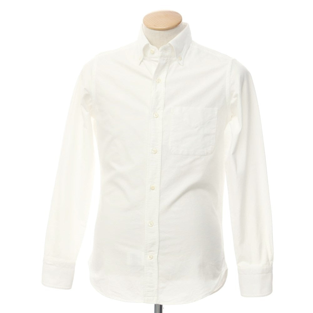 [Used] BOLZONELLA Cotton Button-down Casual Shirt White [37] [Condition Rank C] [Men&