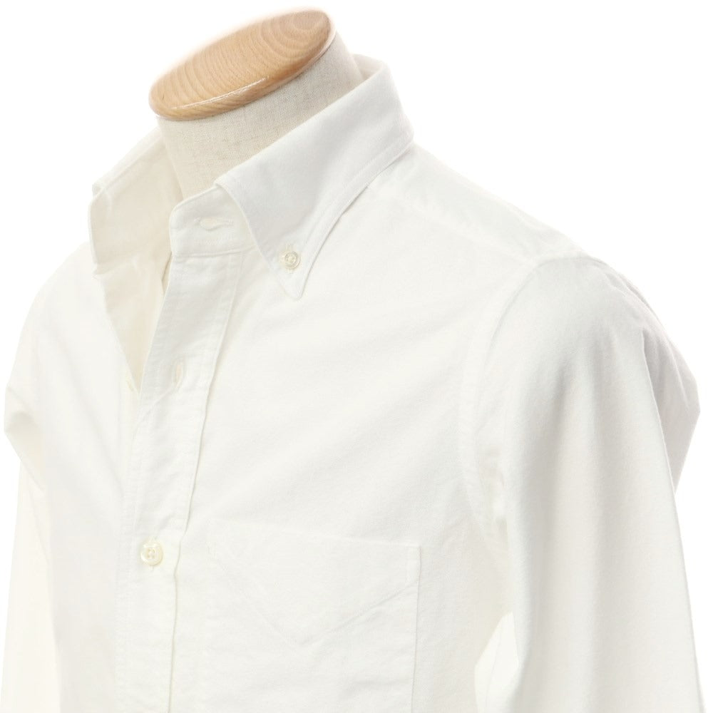 [Used] BOLZONELLA Cotton Button-down Casual Shirt White [37] [Condition Rank C] [Men&