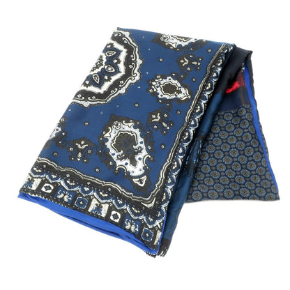 [Used] PIERRE LOUIS MASCIA scarf
 Navy x Black [NVY] [S/S] [Condition Rank B] [Men&