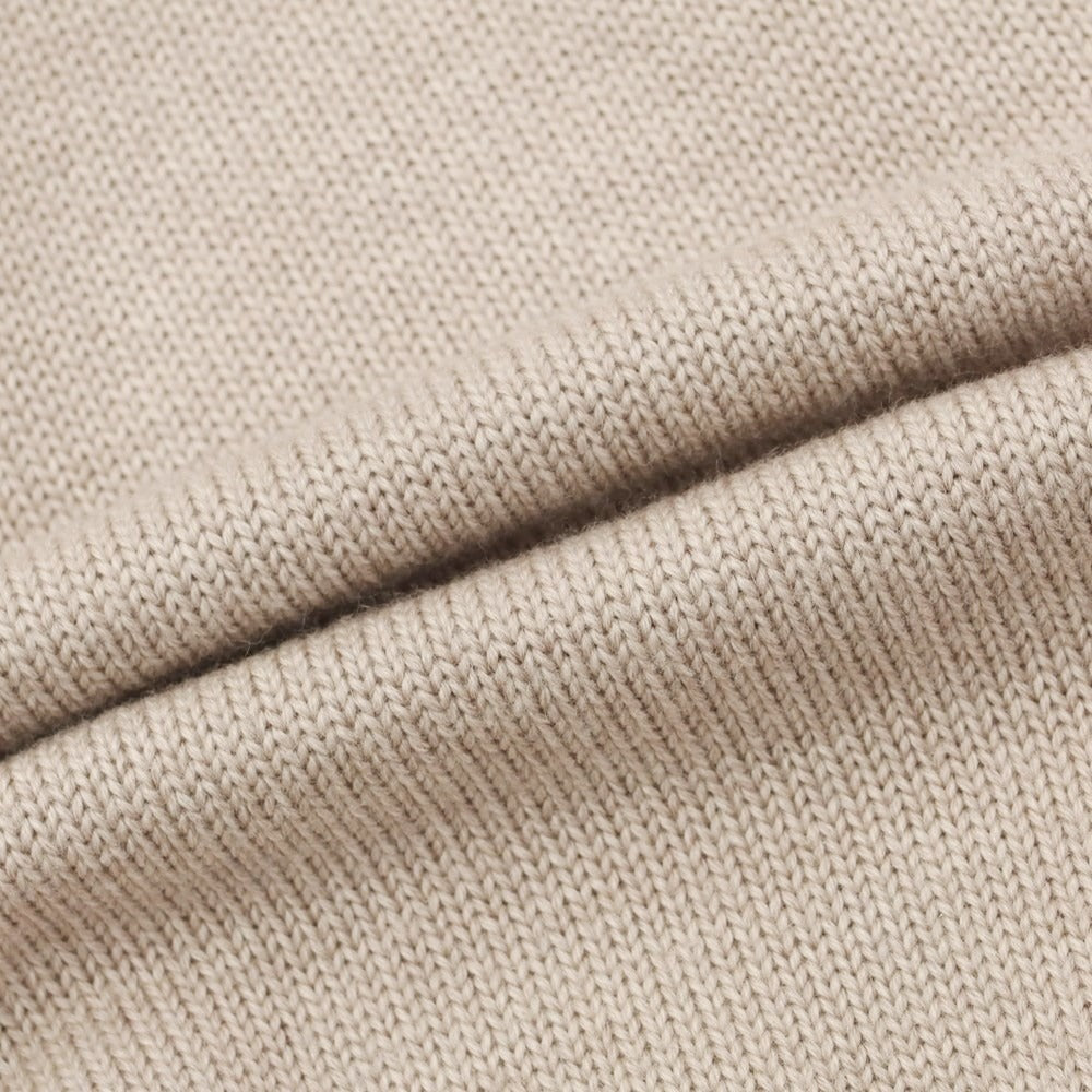 [Used] ZANONE Wool Turtleneck Pullover Knit Light Beige [44] [Condition Rank B] ​​[Men&