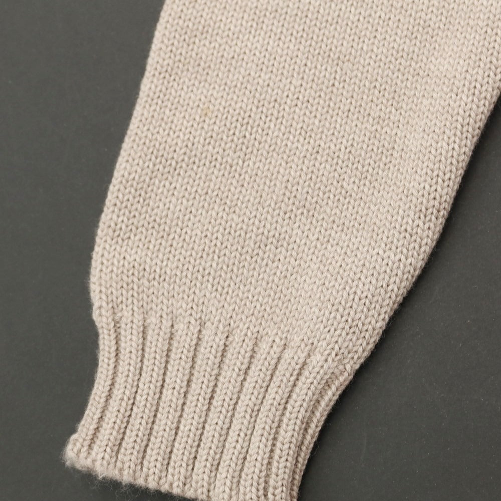 [Used] ZANONE Wool Turtleneck Pullover Knit Light Beige [44] [Condition Rank B] ​​[Men&