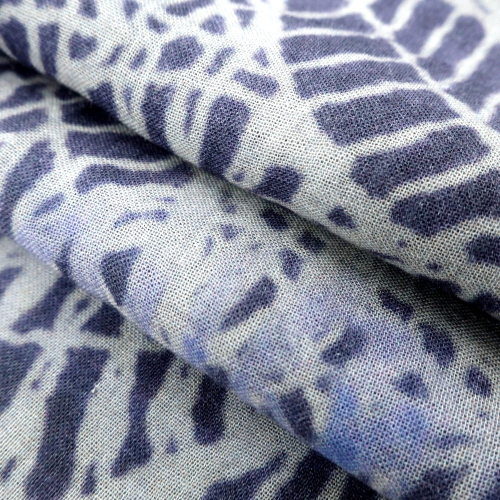 [Used] CRUCIANI scarf
 Navy x Blue [NVY] [S/S] [Condition Rank B] [Men&