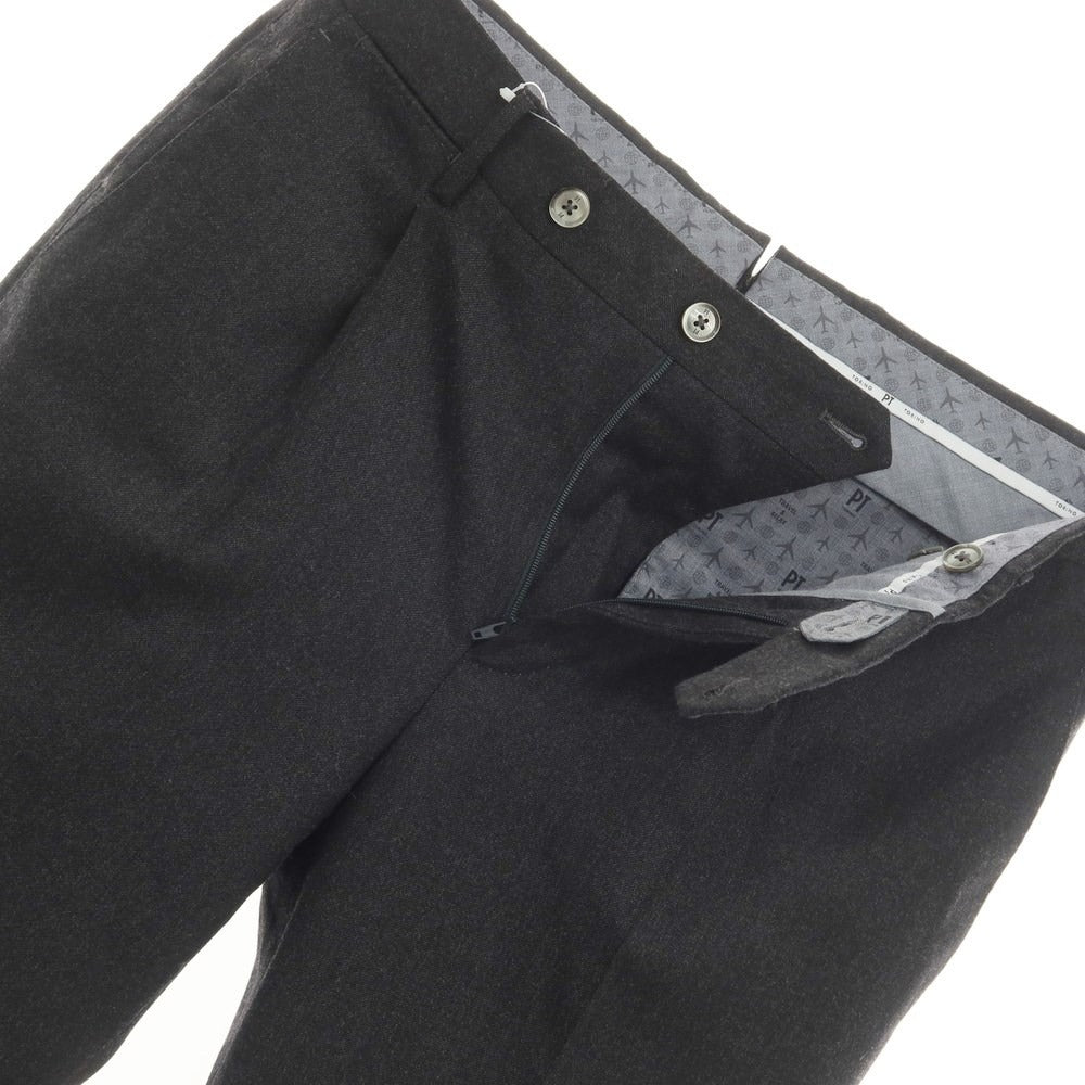 [Used] PT TORINO Wool Polyester Dress Slacks Pants Gray [46] [Condition Rank A] [Men&