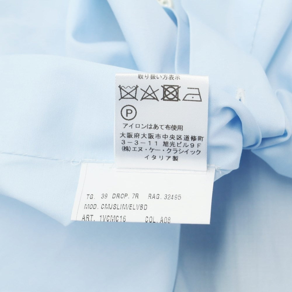 [Used] STILE LATINO Cotton Button-down Dress Shirt Light Blue [39] [Condition Rank B] [Men&