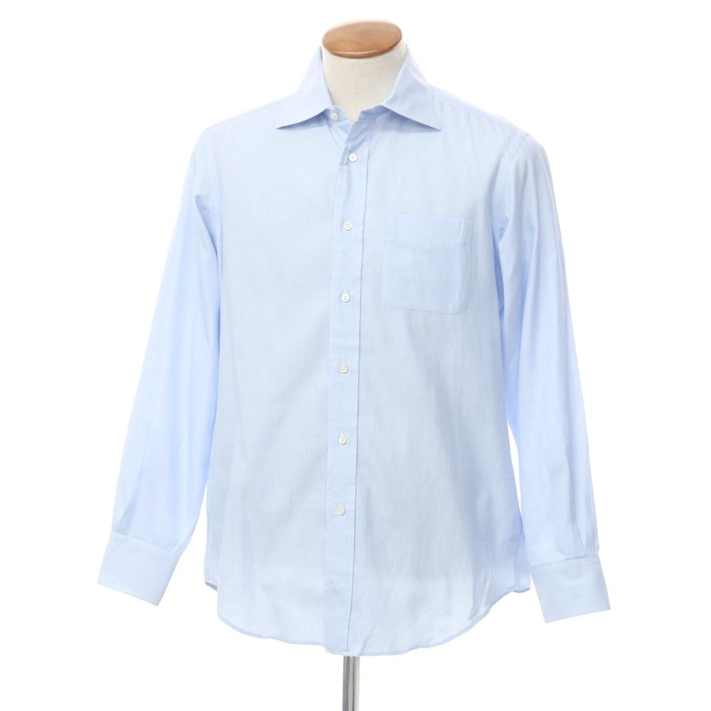 【中古】メイカーズシャツ カマクラ Makers Shirt 鎌倉 コットン ワイドカラー ドレスシャツ ライトブルー【 40 】【 状態ランクC 】【 メンズ 】
[APD]
