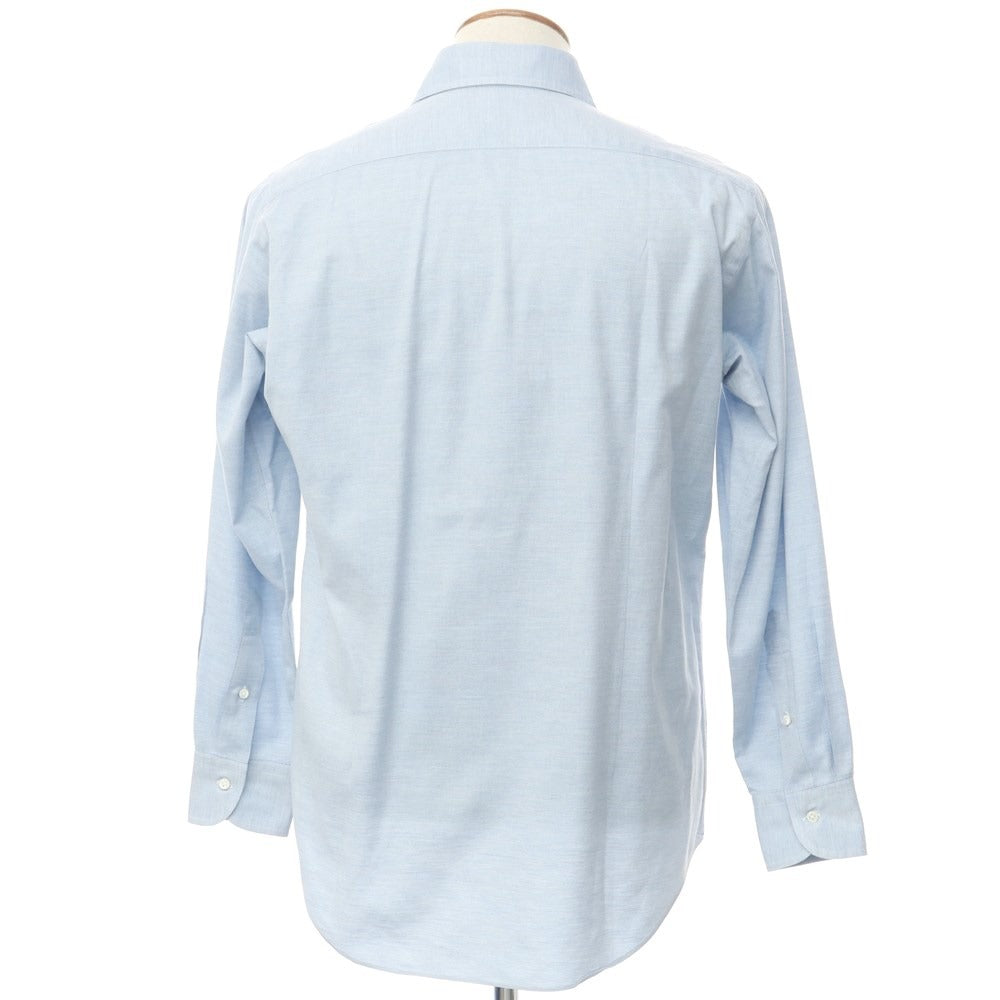 [Used] Makers Shirt Kamakura Cotton Horizontal Collar Dress Shirt Light Blue [40] [Condition Rank B] ​​[Men&