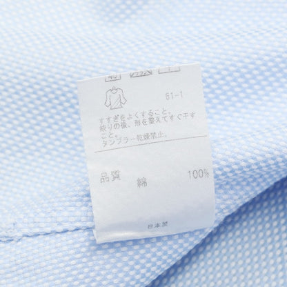 [Used] Kilgour Cotton Regular Collar Casual Shirt Light Blue x White [40] [Condition Rank C] [Men&