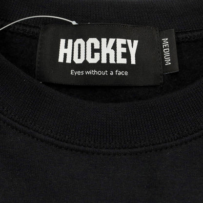 [Used] Hockey Skateboards HOCKEY SKATEBOARDS Cotton Polyester Crew Neck Sweatshirt Black [M] [Condition Rank B] ​​[Men&