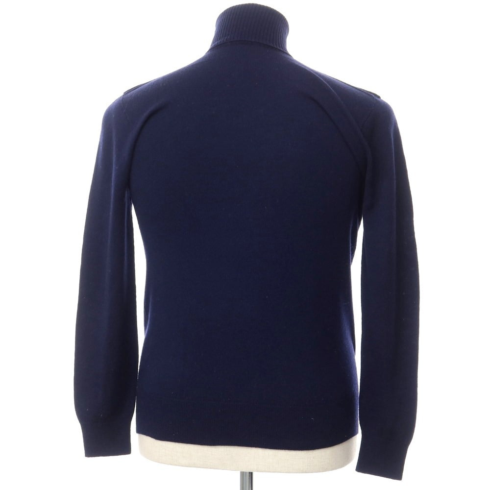 [Used] TRENTA OTTO Wool Turtleneck Pullover Knit Navy [1] [Condition Rank C] [Men&