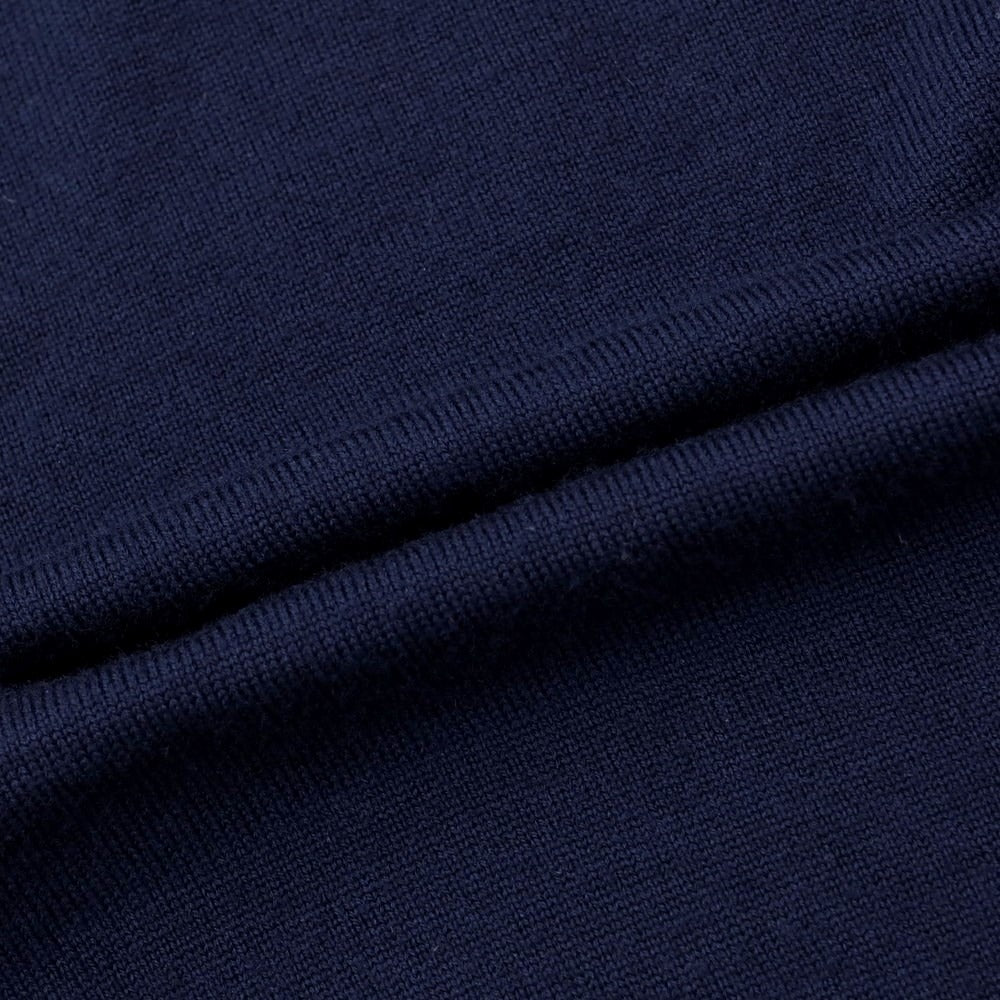 [Used] TRENTA OTTO Wool Turtleneck Pullover Knit Navy [1] [Condition Rank C] [Men&