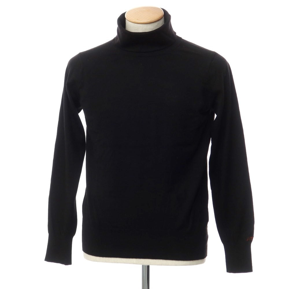 [Used] Vandori wool nylon turtleneck pullover knit, black [1] [Condition: C] [Men&