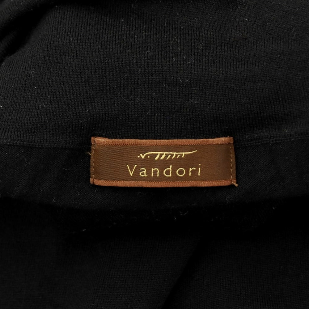 [Used] Vandori wool nylon turtleneck pullover knit, black [1] [Condition: C] [Men&