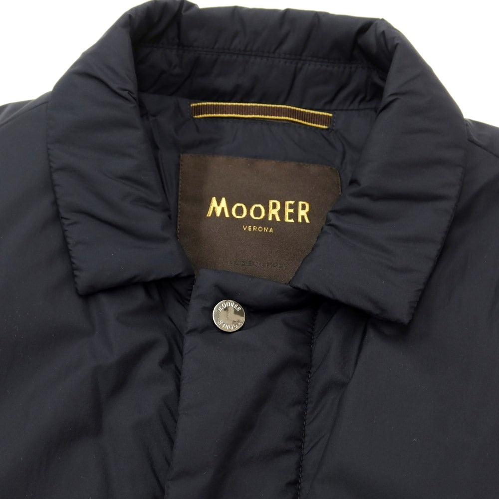 [Used] MOORER DANTE OP nylon down coat, black [48] [Condition rank B] ​​[Men&