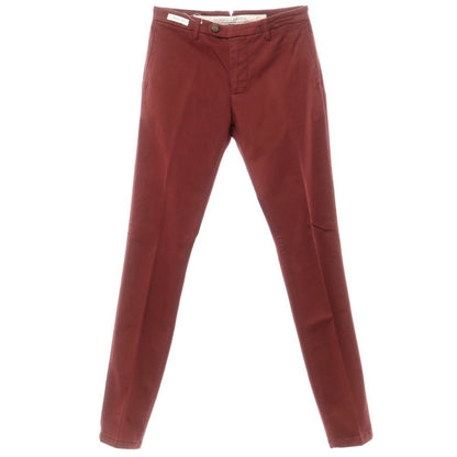 [Used] [Unused] Richard J Brown Stretch Cotton Polyester Casual Slacks Pants Maroon [31] [Condition Rank S] [Men&