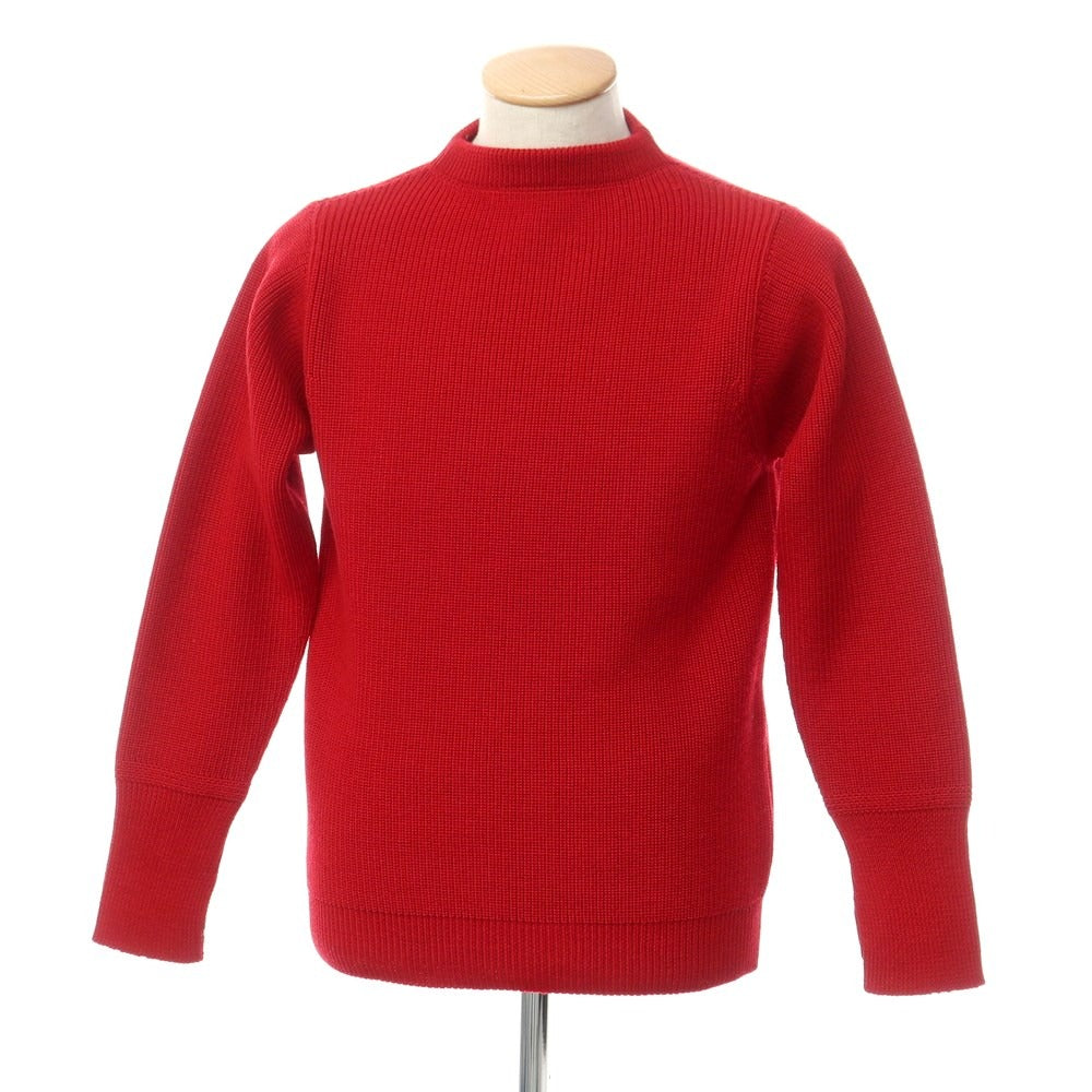 [Used] Andersen-Andersen Wool Mock Neck Pullover Knit Red [S] [Condition Rank A] [Men&