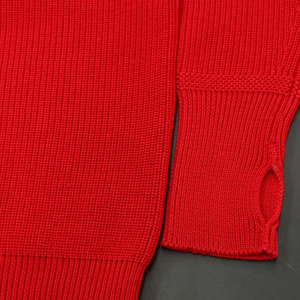 [Used] Andersen-Andersen Wool Mock Neck Pullover Knit Red [S] [Condition Rank A] [Men&