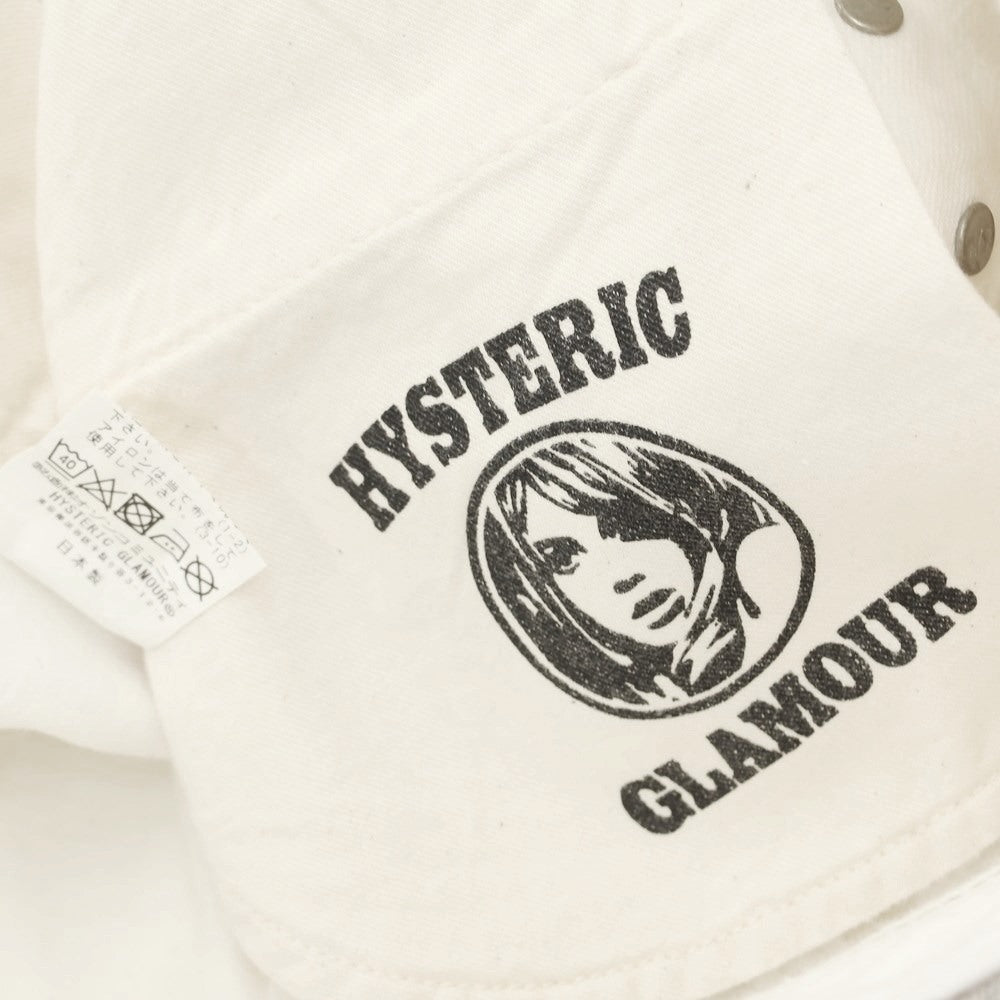 [Used] HYSTERIC GLAMOUR White Denim Pants Jeans White [28] [Condition Rank B] [Men&