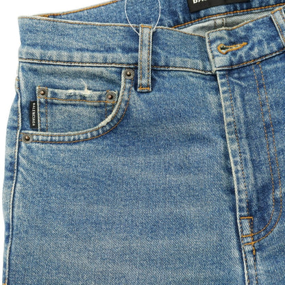 [Used] BALENCIAGA Distressed Denim Pants Jeans Blue [28] [Condition Rank D] [Men&