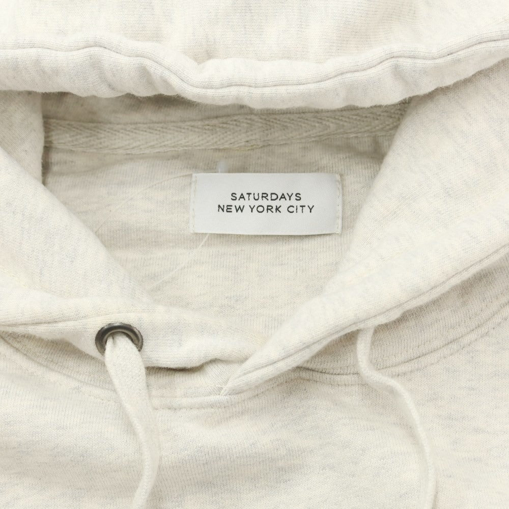 [Used] Saturdays NYC Cotton Pullover Hoodie Grey [XS] [Condition Rank C] [Men&