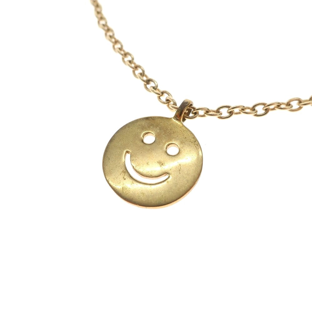 [Used] A.P.C. Smiley Mark Necklace Gold [Condition Rank B] [Unisex]
 [CPD]