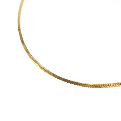 [Used] Frank FRANK Snake Chain Necklace Gold [Condition Rank B] [Men&