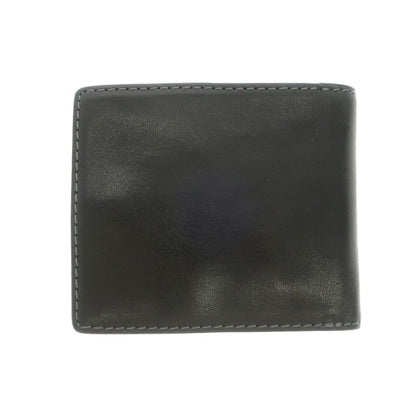 [Used] BAGGYPORT Leather Bi-fold Wallet Black [Condition Rank A] [Men&