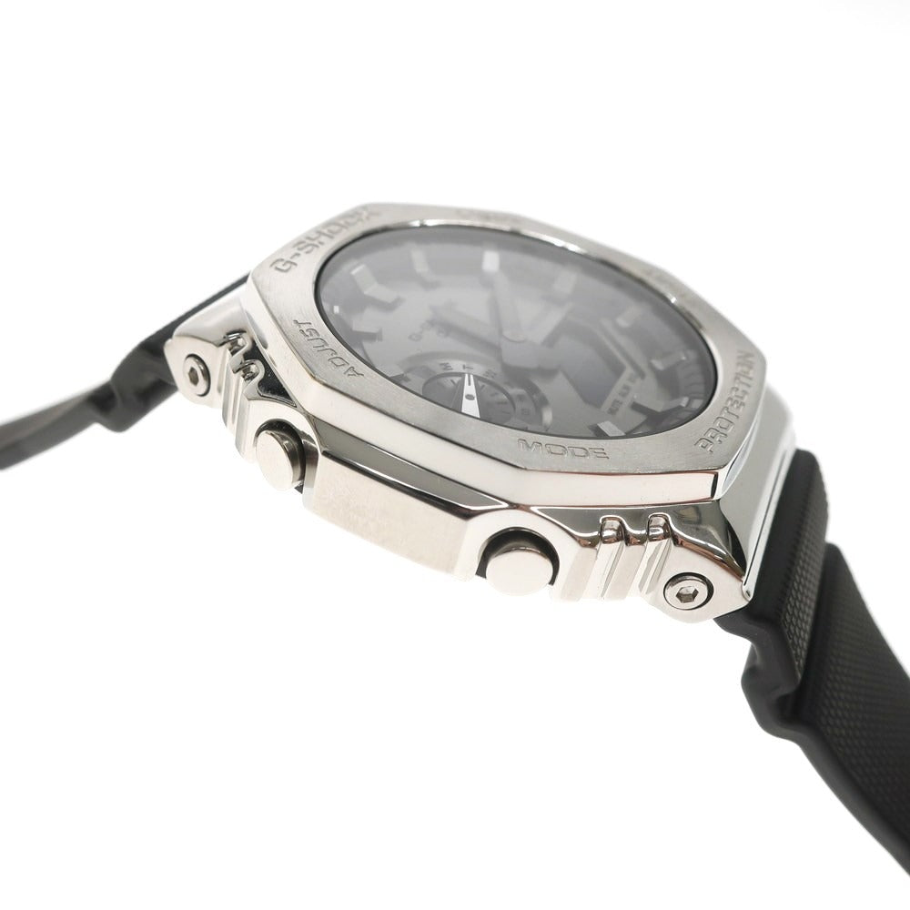 【中古】ジーショック G-SHOCK GM-2100 腕時計 シルバーxブラック【 状態ランクA 】【 メンズ 】