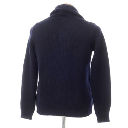 [Used] Roberto Collina ROBERTO COLLINA Mid-gauge wool shawl collar cardigan Navy [46] [Condition rank C] [Men&