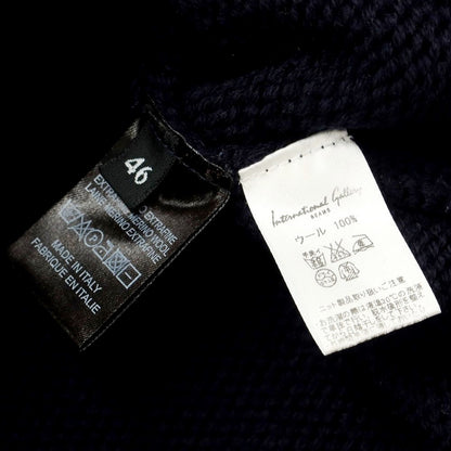 [Used] Roberto Collina ROBERTO COLLINA Mid-gauge wool shawl collar cardigan Navy [46] [Condition rank C] [Men&