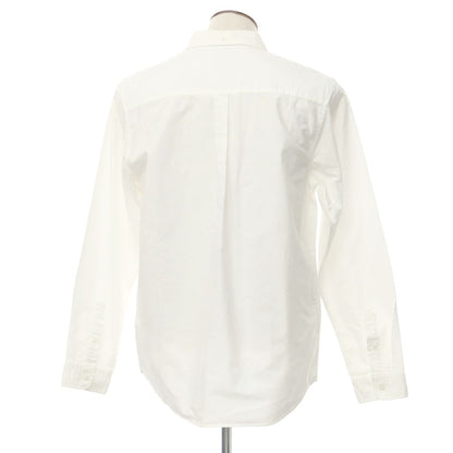 [Used] STUSSY Cotton Button-down Casual Shirt White [XL] [Condition Rank B] [Men&