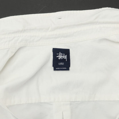 【中古】ステューシー STUSSY コットン ボタンダウン カジュアルシャツ ホワイト【 XL 】【 状態ランクB 】【 メンズ 】
[CPD]