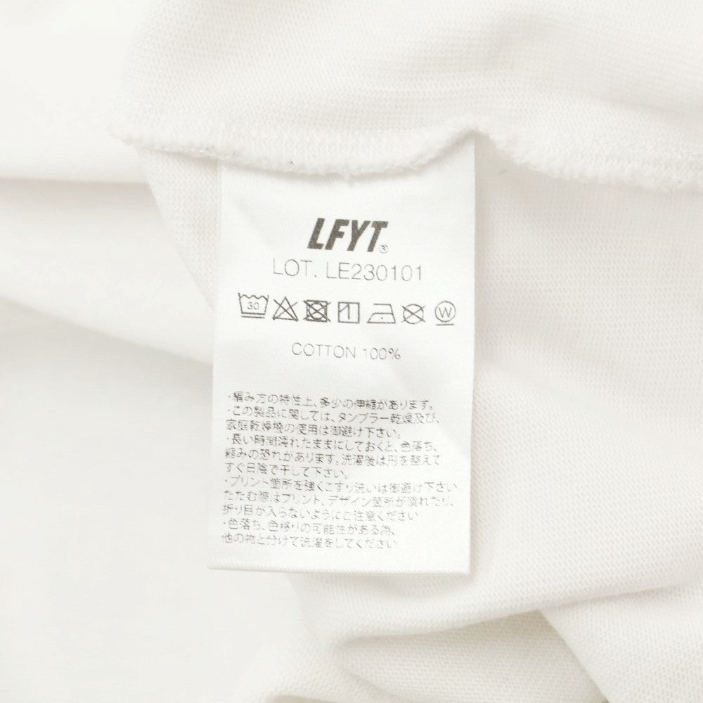 [Used] LFYT Long Sleeve Crew Neck T-Shirt White [XL] [Condition Rank D] [Men&