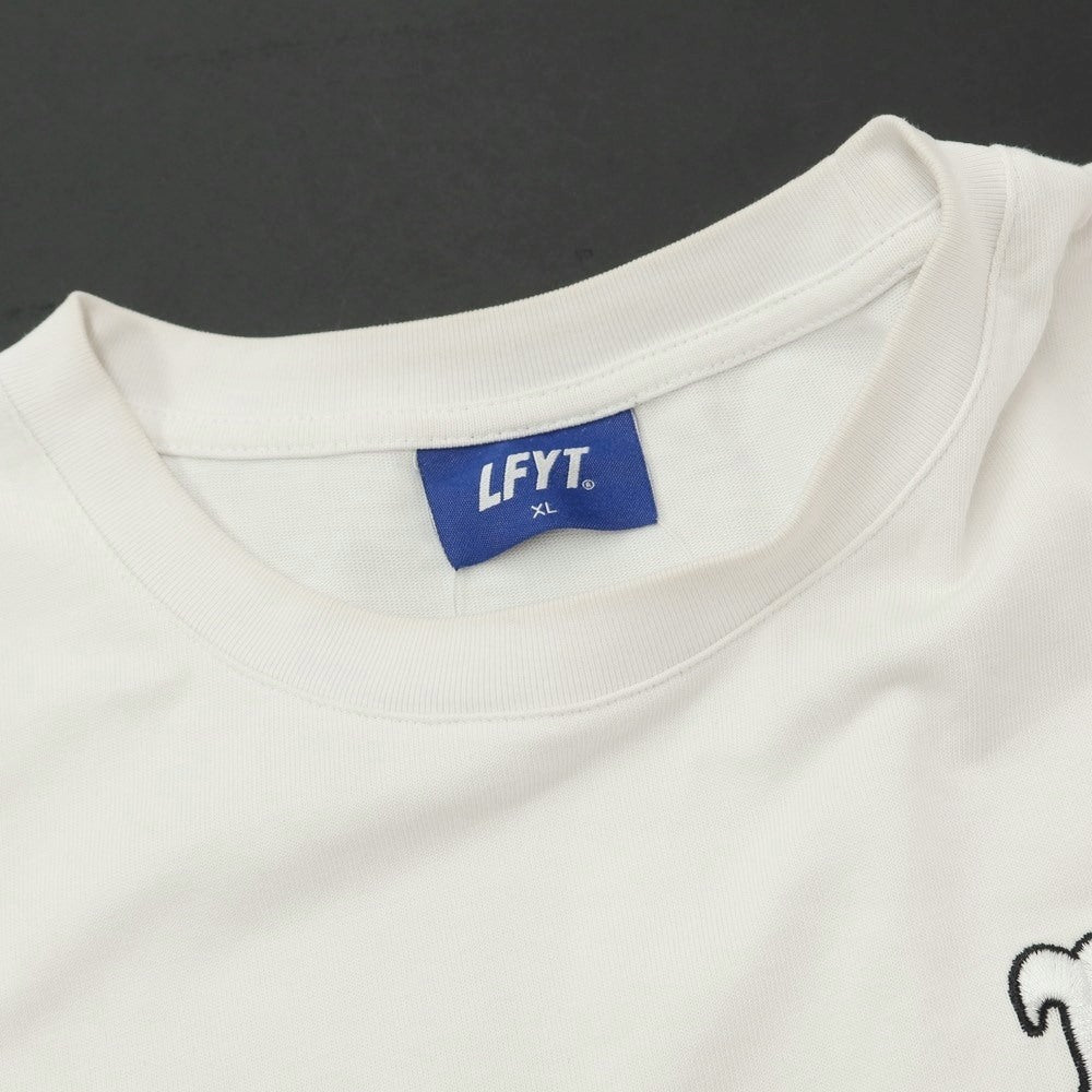 [Used] LFYT Long Sleeve Crew Neck T-Shirt White [XL] [Condition Rank D] [Men&