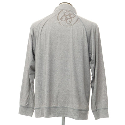 [Used] G/FORE polyester half-zip long-sleeve T-shirt, gray [XL] [Condition: C] [Men&