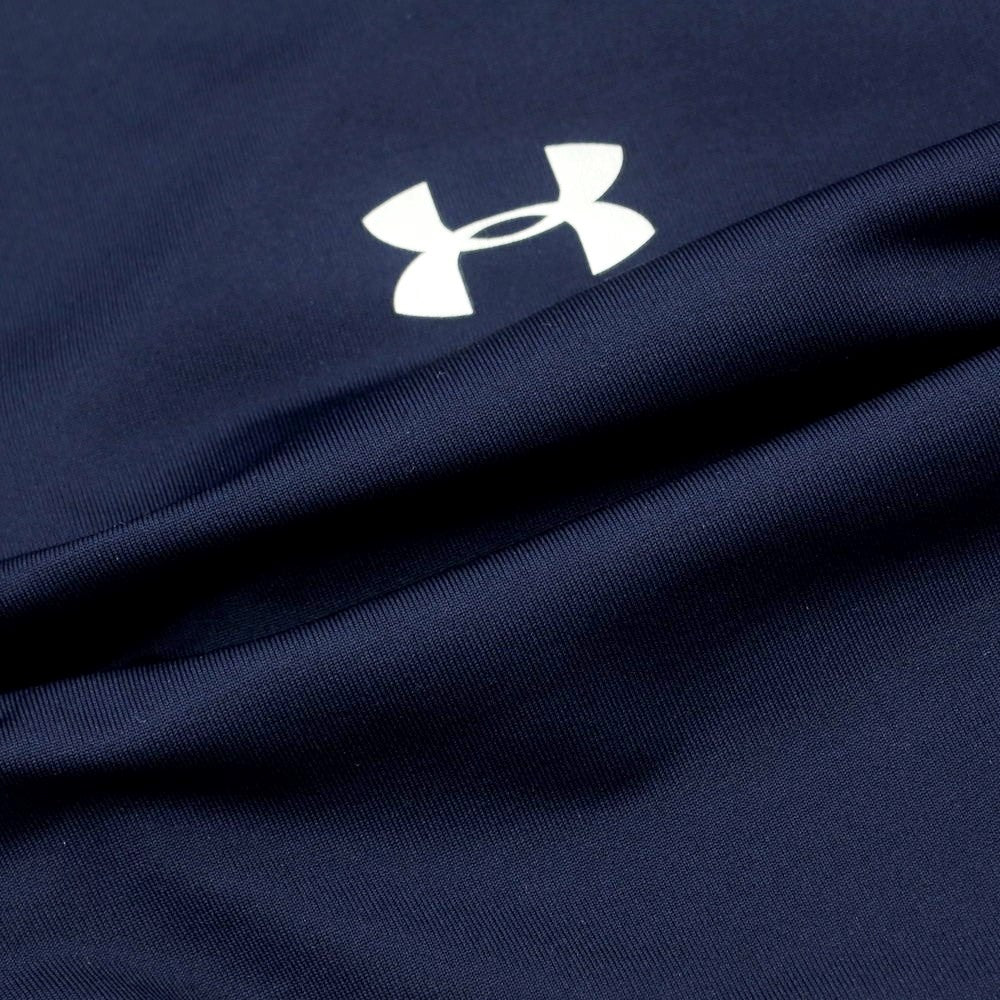 [Used] Under Armour UNDER ARMOUR polyester jersey high neck cut and sew long sleeve T-shirt navy [3XL] [Condition rank B] [Men&