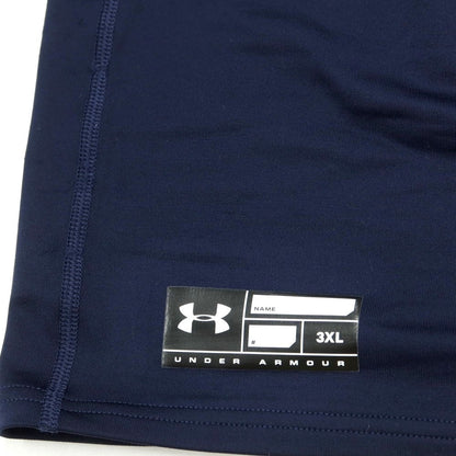 [Used] Under Armour UNDER ARMOUR polyester jersey high neck cut and sew long sleeve T-shirt navy [3XL] [Condition rank B] [Men&