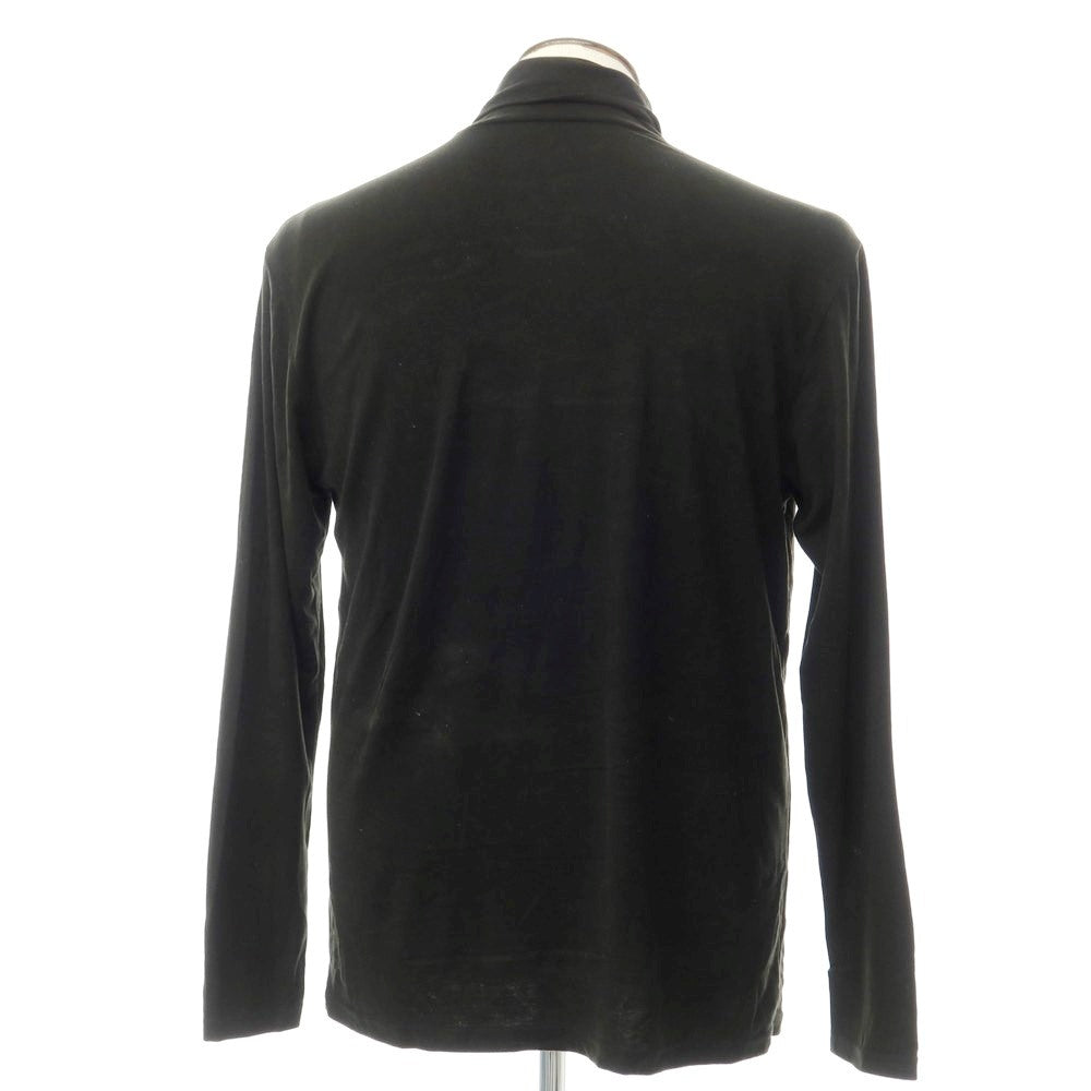 [Used] TravisMathew Turtleneck Cut and Sew Long Sleeve T-Shirt Black [XXL] [Condition Rank C] [Men&