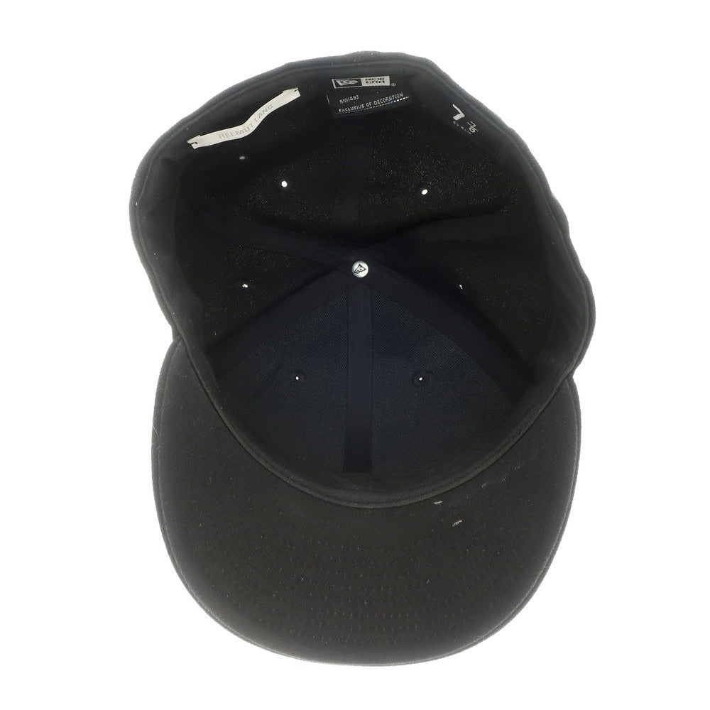 【中古】ヘルムートラング HELMUT LANG × NEW ERA ウール ベースボールキャップ ブラック【 7 7/8 】【 状態ランクC 】【 メンズ 】
[CPD]