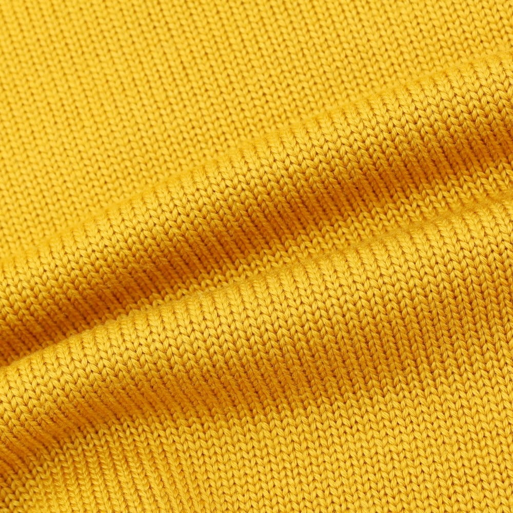 [Used] ZANONE mid-gauge wool turtleneck knit, orange yellow [48] [Condition Rank A] [Men&