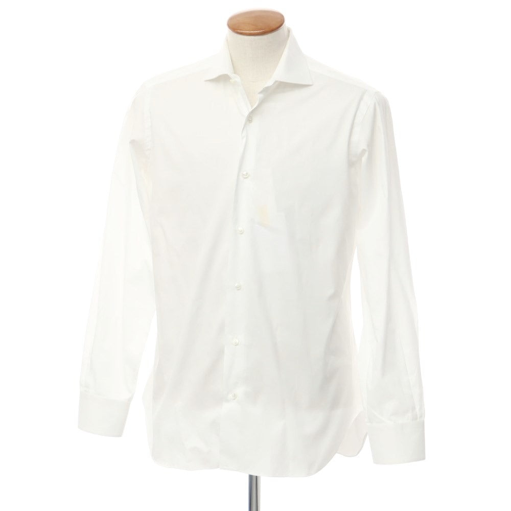 【中古】バルバ BARBA コットン ワイドカラー ドレスシャツ ホワイト【 40 】【 状態ランクB 】【 メンズ 】
[APD]
