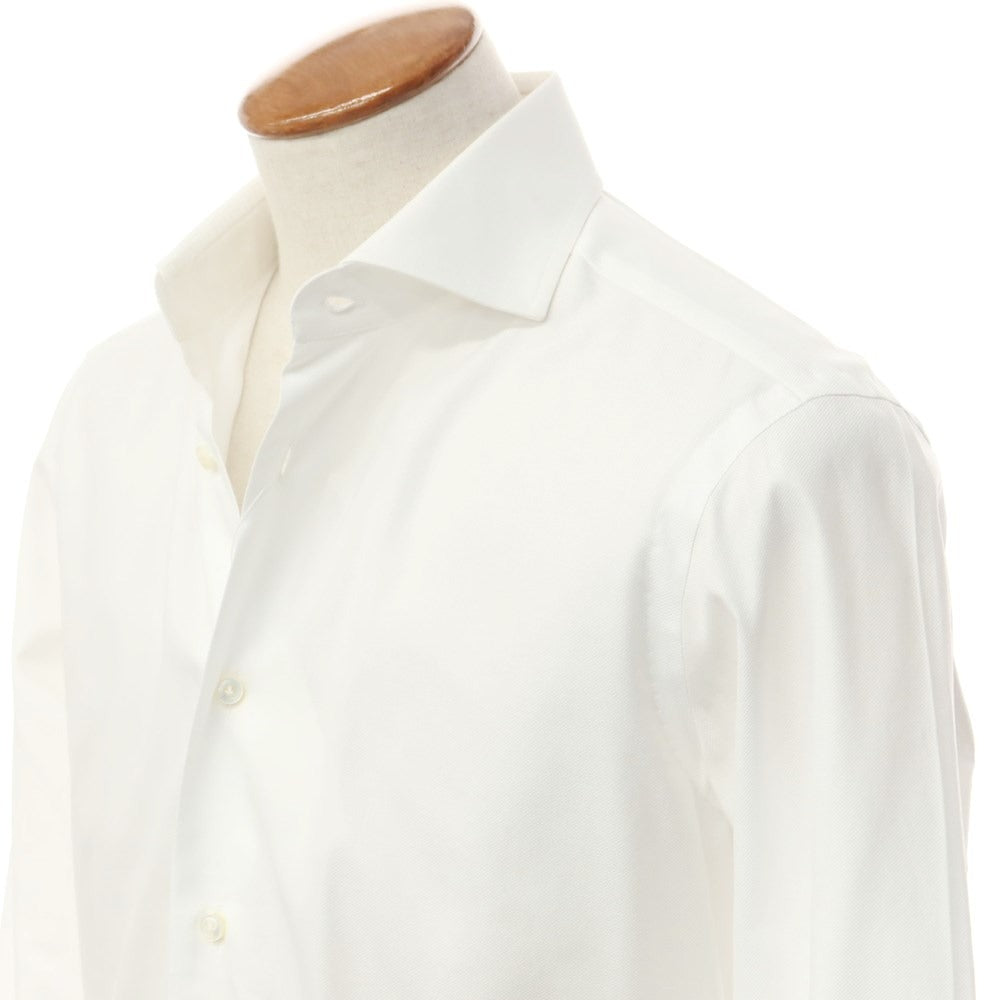 【中古】バルバ BARBA コットン ホリゾンタルカラー ドレスシャツ ホワイト【 40 】【 状態ランクB 】【 メンズ 】
[APD]