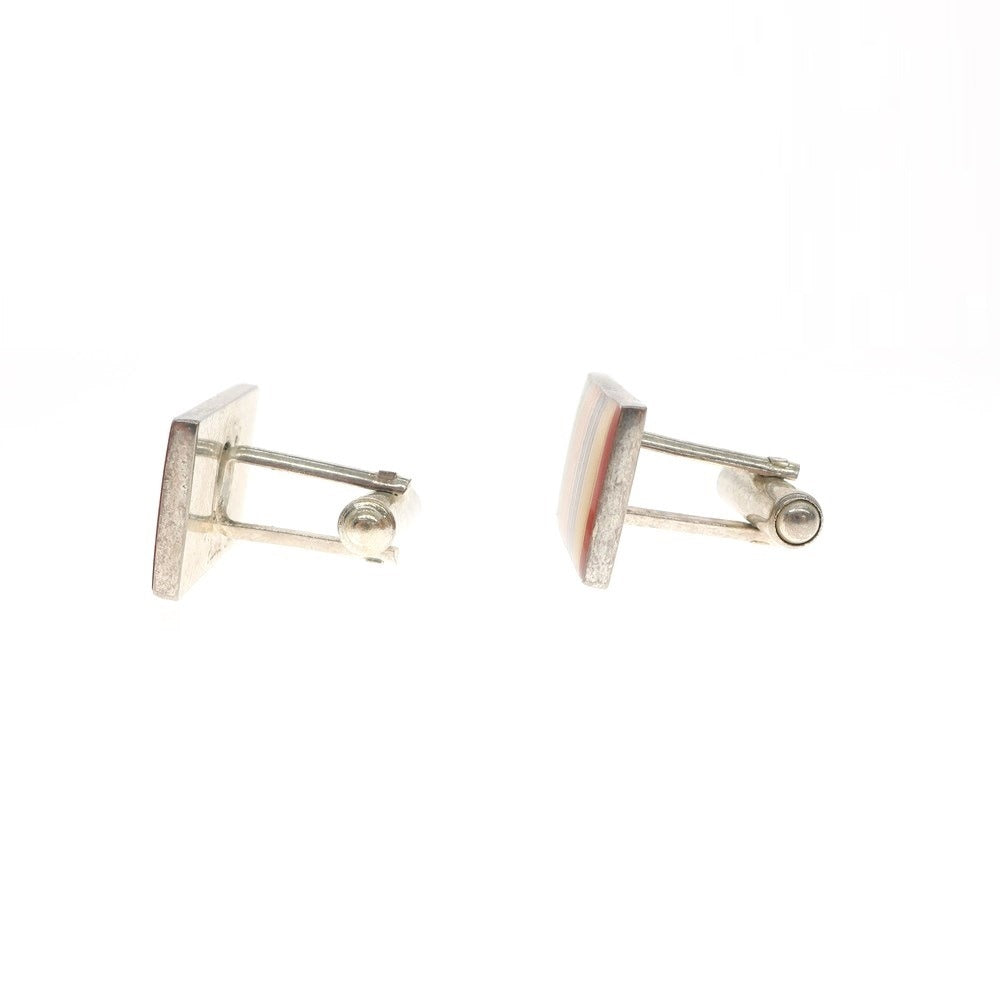 [Used] Paul Smith Cufflinks Silver x Multicolor [Condition Rank C] [Men&