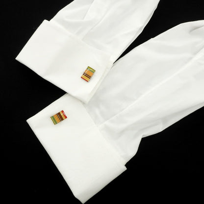 [Used] Paul Smith Cufflinks Silver x Multicolor [Condition Rank C] [Men&