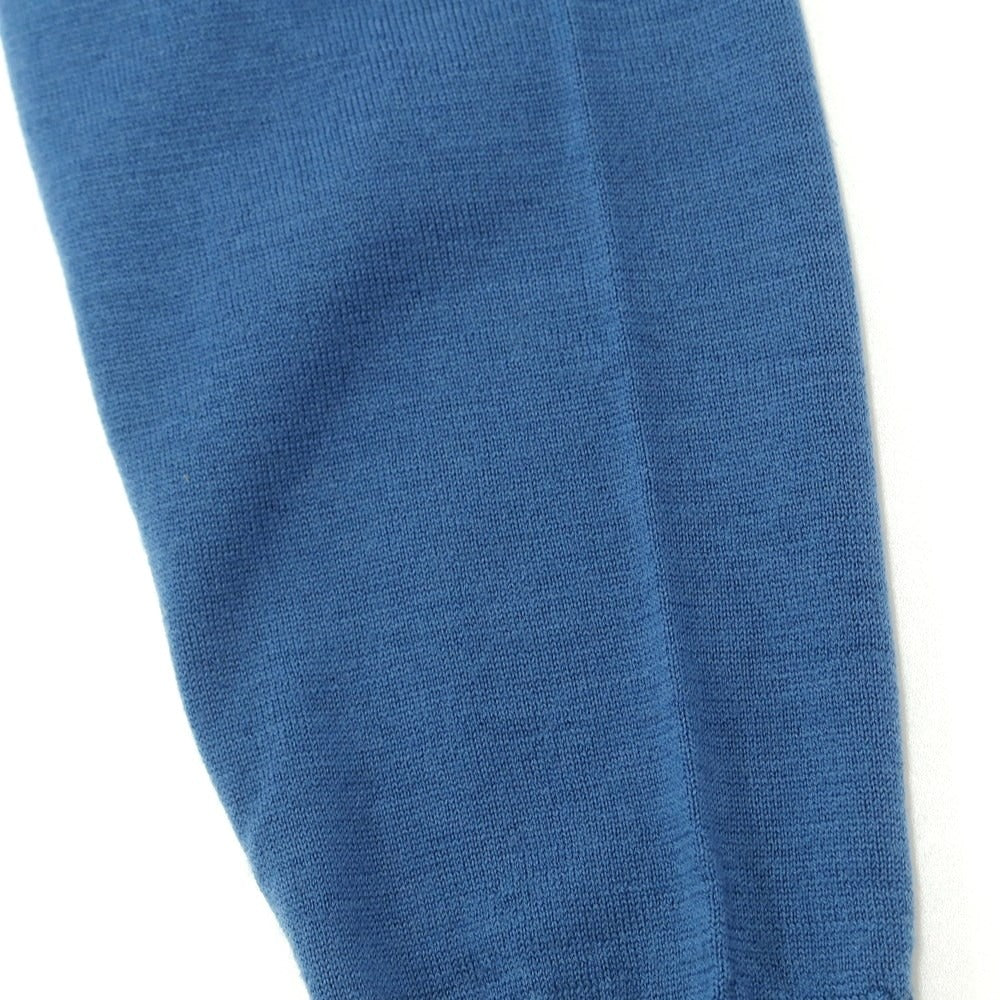 [Used] John Smedley JOHN SMEDLEY High Gauge Wool V-Neck Knit Blue [XS] [Condition Rank C] [Men&