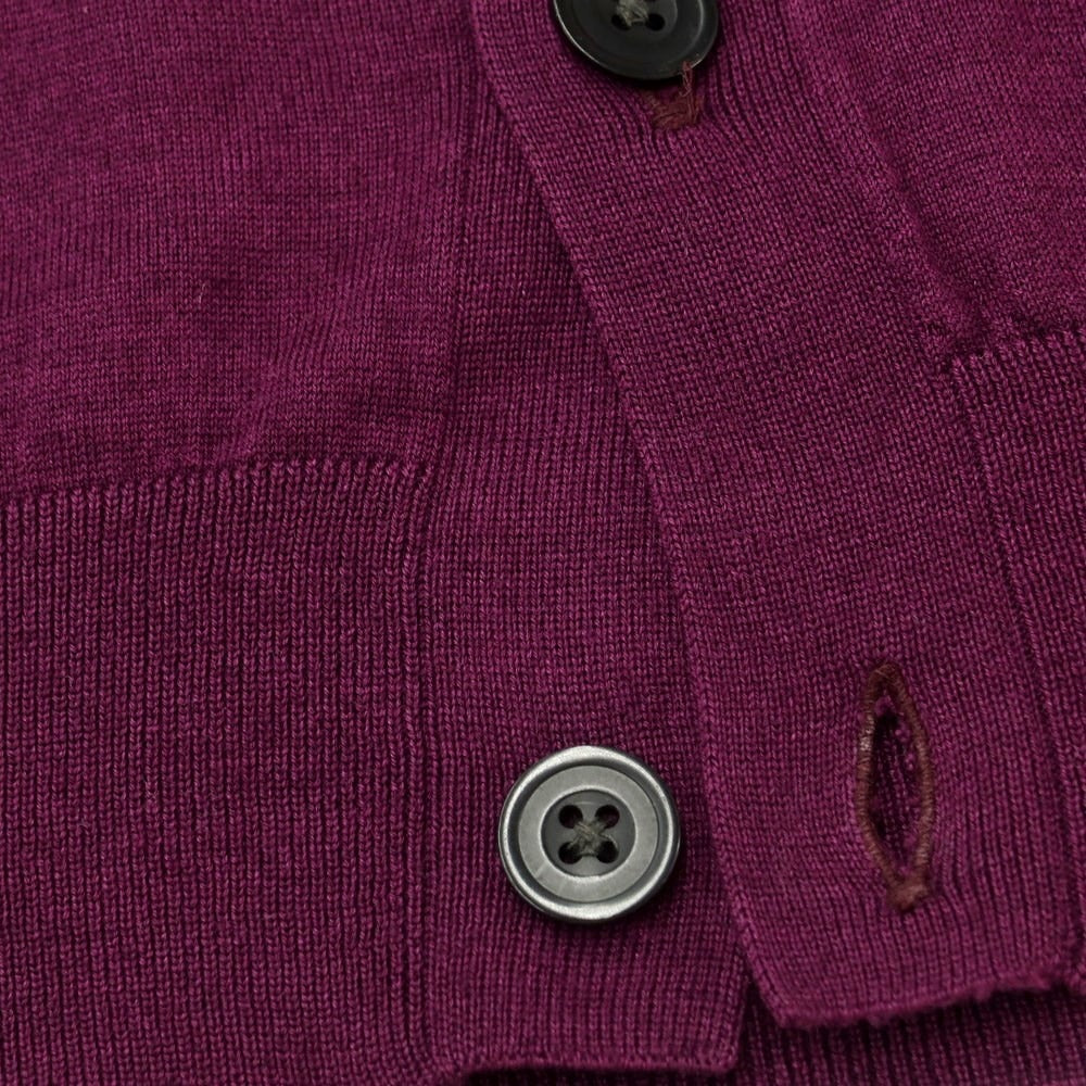 [Used] TOMORROWLAND Cashmere Silk Wool Cardigan Purple [S] [Condition Rank C] [Men&