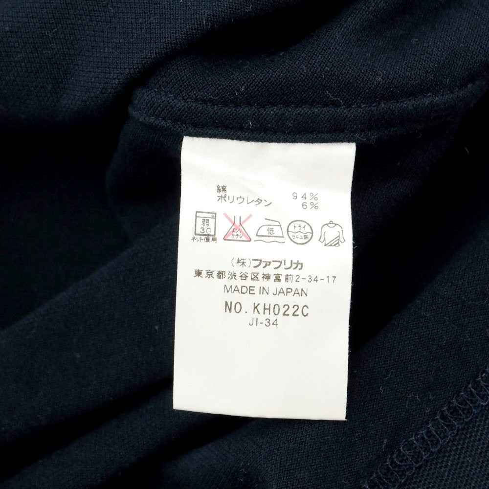 [Used] LACOSTE Pique Cotton Long Sleeve Polo Shirt Navy [2] [Condition Rank C] [Men&