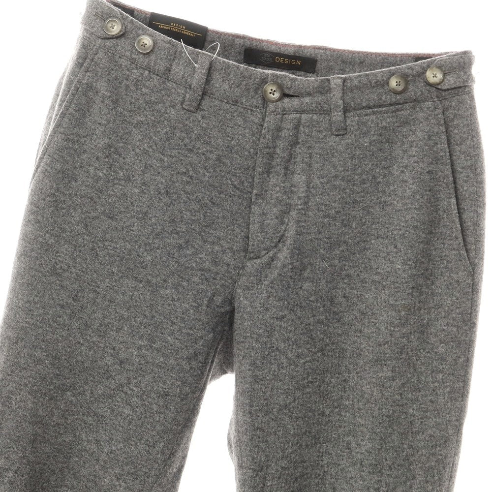 GTA スリム ウールスラックス グレー 42 ジーティーアー