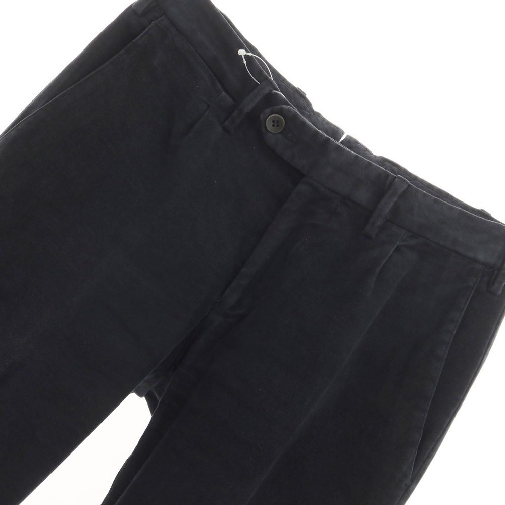 [Used] GERMANO Cotton Casual Slacks Pants Black [42] [Condition Rank C] [Men&